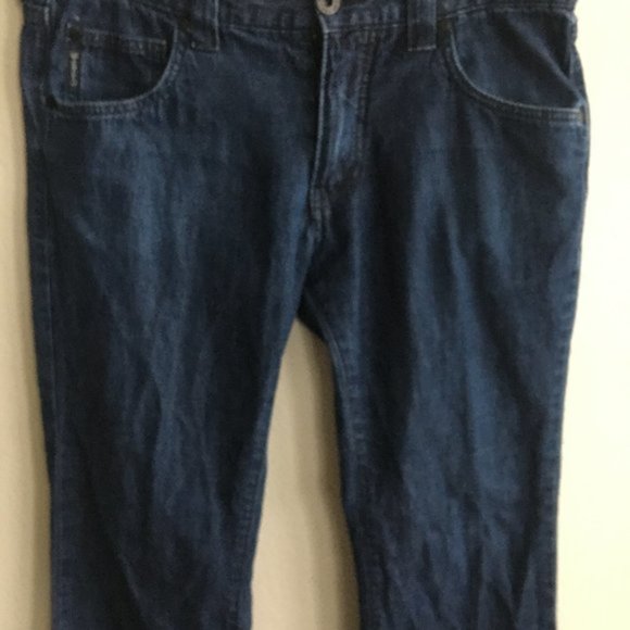 Armani Jeans Men's Dark Wash Bootcut Jeans Sz. 31 - Picture 4 of 12